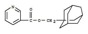 tricyclo[3.3.1.1~3,7~]dec-1-ylmethyl pyridine-3-carboxylate