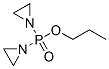 Bis(1-aziridinyl)phosphinic acid propyl ester