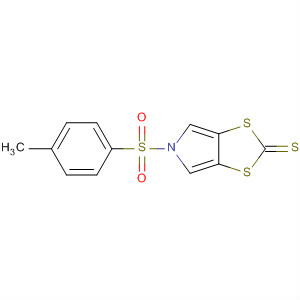 5H-1,3-Dithiolo[4,5-c]pyrrole-2-thione, 5-[(4-methylphenyl)sulfonyl]-