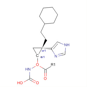 Carbamic acid, [(1R,2R)-2-(1H-imidazol-4-yl)cyclopropyl]-,2-cyclohexylethyl ester, rel-