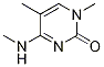 1,5-dimethyl-4-(methylamino)pyrimidin-2(1H)-one