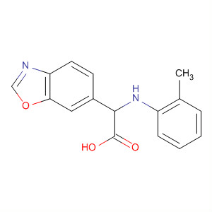 6-Benzoxazoleacetic acid, 2-[(2-methylphenyl)amino]-