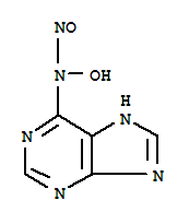 6-[hydroxy(nitroso)amino]-5H-purine