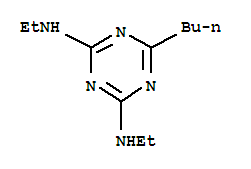 6-butyl-N,N'-diethyl-1,3,5-triazine-2,4-diamine