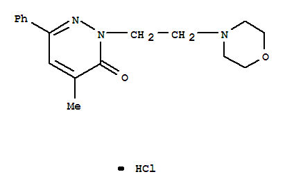 4-methyl-2-[2-(morpholin-4-yl)ethyl]-6-phenylpyridazin-3(2H)-one hydrochloride (1:1)