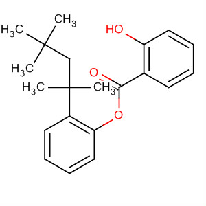 Benzoic acid, 2-hydroxy-, (1,1,3,3-tetramethylbutyl)phenyl ester