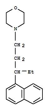 4-[3-(naphthalen-1-yl)pentyl]morpholine