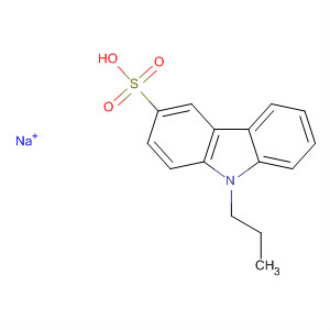9H-Carbazole-3-sulfonic acid, 9-propyl-, sodium salt