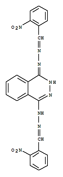 1,4-bis{2-[(2-nitrophenyl)methylidene]hydrazino}phthalazine
