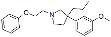 3-(m-Methoxyphenyl)-1-(2-phenoxyethyl)-3-propylpyrrolidine