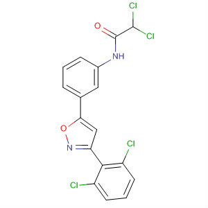 Acetamide,2,2-dichloro-N-[3-[3-(2,6-dichlorophenyl)-5-isoxazolyl]phenyl]-