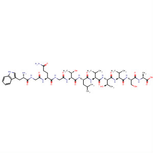 L-Alanine,L-tryptophylglycyl-L-glutaminylglycyl-L-threonyl-L-leucyl-L-valyl-L-threonyl-L-valyl-L-seryl-