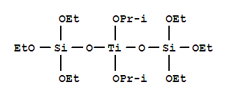 4,4,8,8-Tetraethoxy-6,6-diisopropoxy-3,5,7,9-tetraoxa-4,8-disila-6-titanaundecane