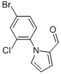 1-(4-BROMO-2-CHLOROPHENYL)-1H-PYRROLE-2-CARBOXALDEHYDE