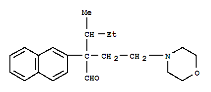 α-(sec-Butyl)-α-(2-naphtyl)-4-morpholinebutanal