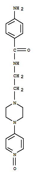 4-amino-N-{2-[4-(1-oxidopyridin-4-yl)piperazin-1-yl]ethyl}benzamide