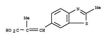 2-Propenoic acid,2-methyl-3-(2-methyl-6-benzothiazolyl)-