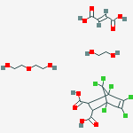 Bicyclo[2.2.1]hept-5-ene-2,3-dicarboxylic acid, 1,4,5,6,7,7-hexachloro-, polymer with (E)-2-butenedioic acid, 1,2-ethanediol and 2,2-oxybis[ethanol]