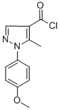 1-(4-METHOXYPHENYL)-5-METHYL-1H-PYRAZOLE-4-CARBONYL CHLORIDE