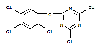 2,4-DICHLORO-6-(2,4,5-TRICHLOROPHENOXY)-S-TRIAZINE