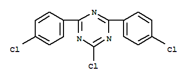2-CHLORO-4,6-BIS(P-CHLOROPHENYL)-S-TRIAZINE