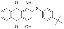 1-Amino-2-[[4-(1,1-dimethylethyl)phenyl]thio]-4-hydroxy-9,10-anthracenedione