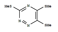 3,5,6-tris(methylsulfanyl)-1,2,4-triazine