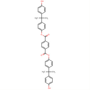 1,4-Benzenedicarboxylic acid,bis[4-[1-(4-hydroxyphenyl)-1-methylethyl]phenyl] ester