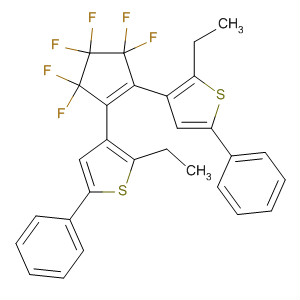 Thiophene,3,3'-(3,3,4,4,5,5-hexafluoro-1-cyclopentene-1,2-diyl)bis[2-ethyl-5-phenyl-