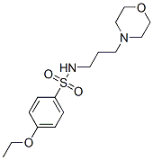 4-ethoxy-N-(3-morpholin-4-ylpropyl)benzenesulfonamide