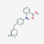 2-{[4-(tricyclo[3.3.1.1~3,7~]dec-1-ylmethyl)phenyl]amino}benzoic acid