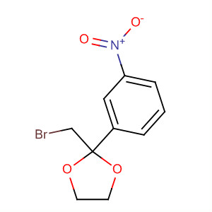 1,3-Dioxolane, 2-(bromomethyl)-2-(3-nitrophenyl)-
