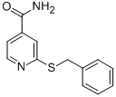 2-[(PHENYLMETHYL)THIO]-PYRIDINE-4-CARBOXAMIDE