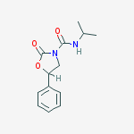 2-oxo-5-phenyl-N-(propan-2-yl)-1,3-oxazolidine-3-carboxamide