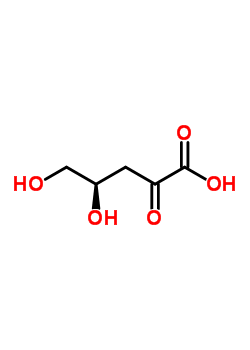(4R)-4,5-dihydroxy-2-oxopentanoic acid