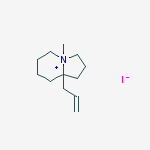 4-methyl-8a-(prop-2-en-1-yl)octahydroindolizinium