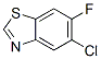 Benzothiazole, 5-chloro-6-fluoro- (9CI)