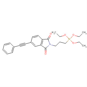1H-Isoindole-1,3(2H)-dione,5-(phenylethynyl)-2-[3-(triethoxysilyl)propyl]-