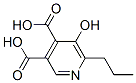 3,4-Pyridinedicarboxylic  acid,  5-hydroxy-6-propyl-