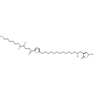 2(5H)-Furanone,3-[(2R)-2-hydroxy-14-[(2R,5S)-tetrahydro-5-[(1S)-1,4,5-trihydroxydodecyl]-2-furanyl]tetradecyl]-5-methyl-, (5S)-