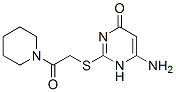 2-(2-OXO-2-(PIPERIDIN-1-YL)ETHYLTHIO)-6-AMINOPYRIMIDIN-4(1H)-ONE