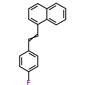1-[2-(4-fluorophenyl)ethenyl]naphthalene