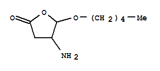 2(3H)-Furanone,4-aminodihydro-5-(pentyloxy)-