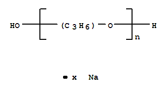 Poly[oxy(methyl-1,2-ethanediyl)], α-hydro-ω-hydroxy-, sodium salt