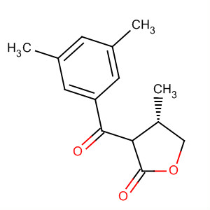 2(3H)-Furanone, 3-(3,5-dimethylbenzoyl)dihydro-4-methyl-, (4S)-