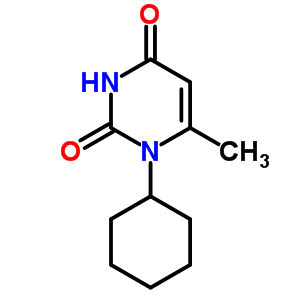 1-cyclohexyl-6-methylpyrimidine-2,4(1H,3H)-dione