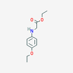 Glycine, N-(4-ethoxyphenyl)-, ethyl ester