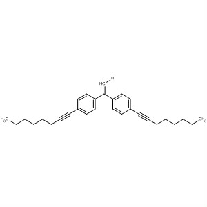 Benzene, 1,1'-(1E)-1,2-ethenediylbis[4-(1-octynyl)-