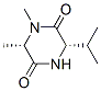 (3S,6S)-1,6-DIMETHYL-3-(ISOPROPYL)PIPERAZINE-2,5-DIONE