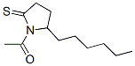 2-PYRROLIDINETHIONE,1-ACETYL-5-HEXYL-